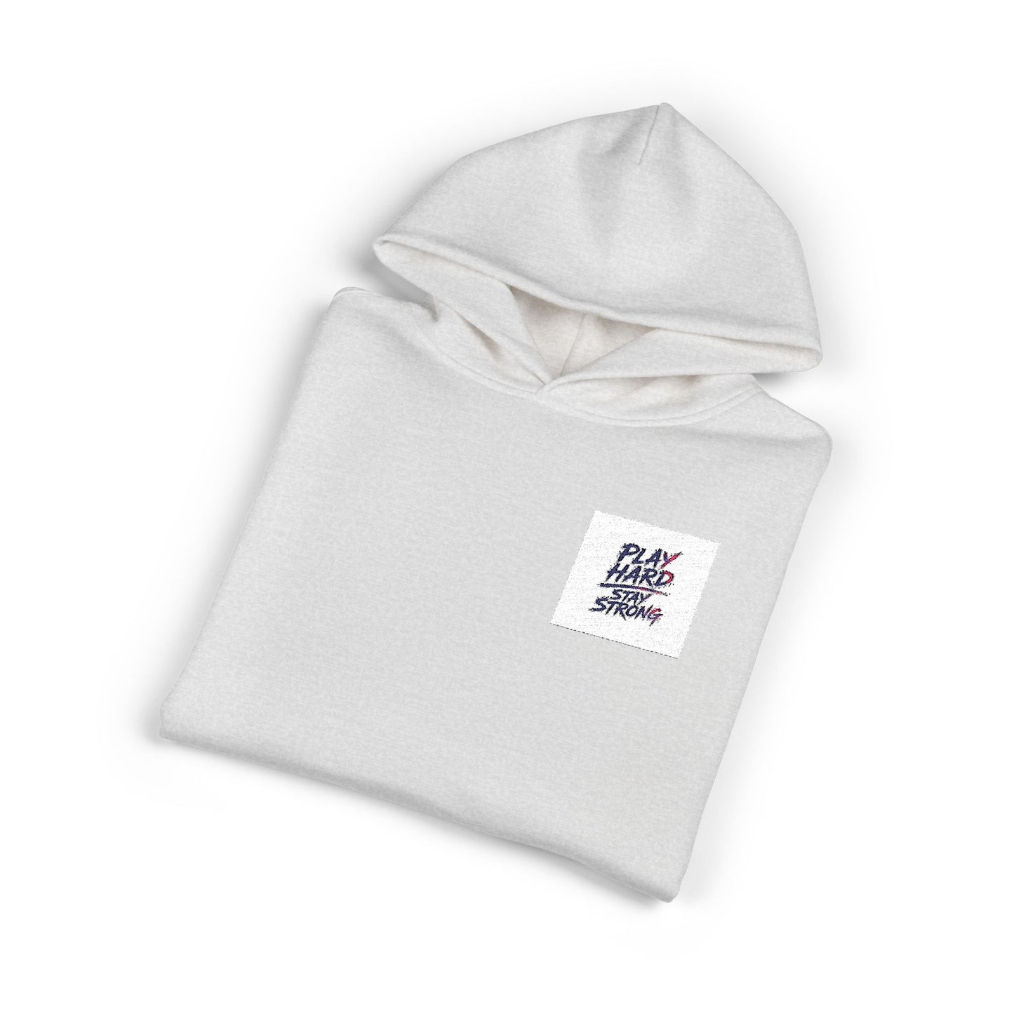 Play Hard Stay Strong Relaxed Hoodie - Rubyideas