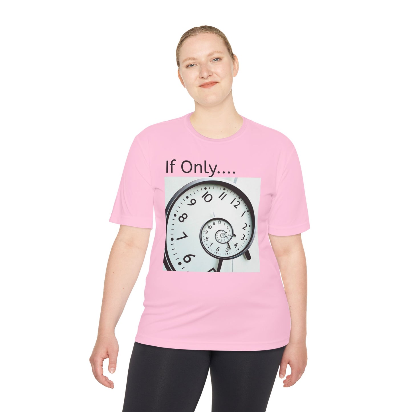 If Only... Spiral Clock Tee
