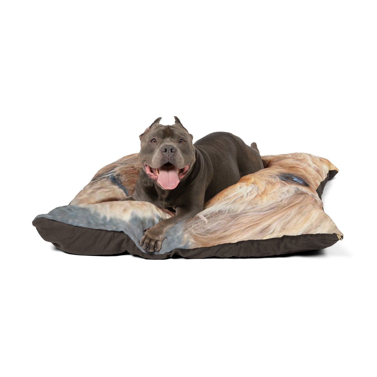 Personalized Dog Face Pet Bed