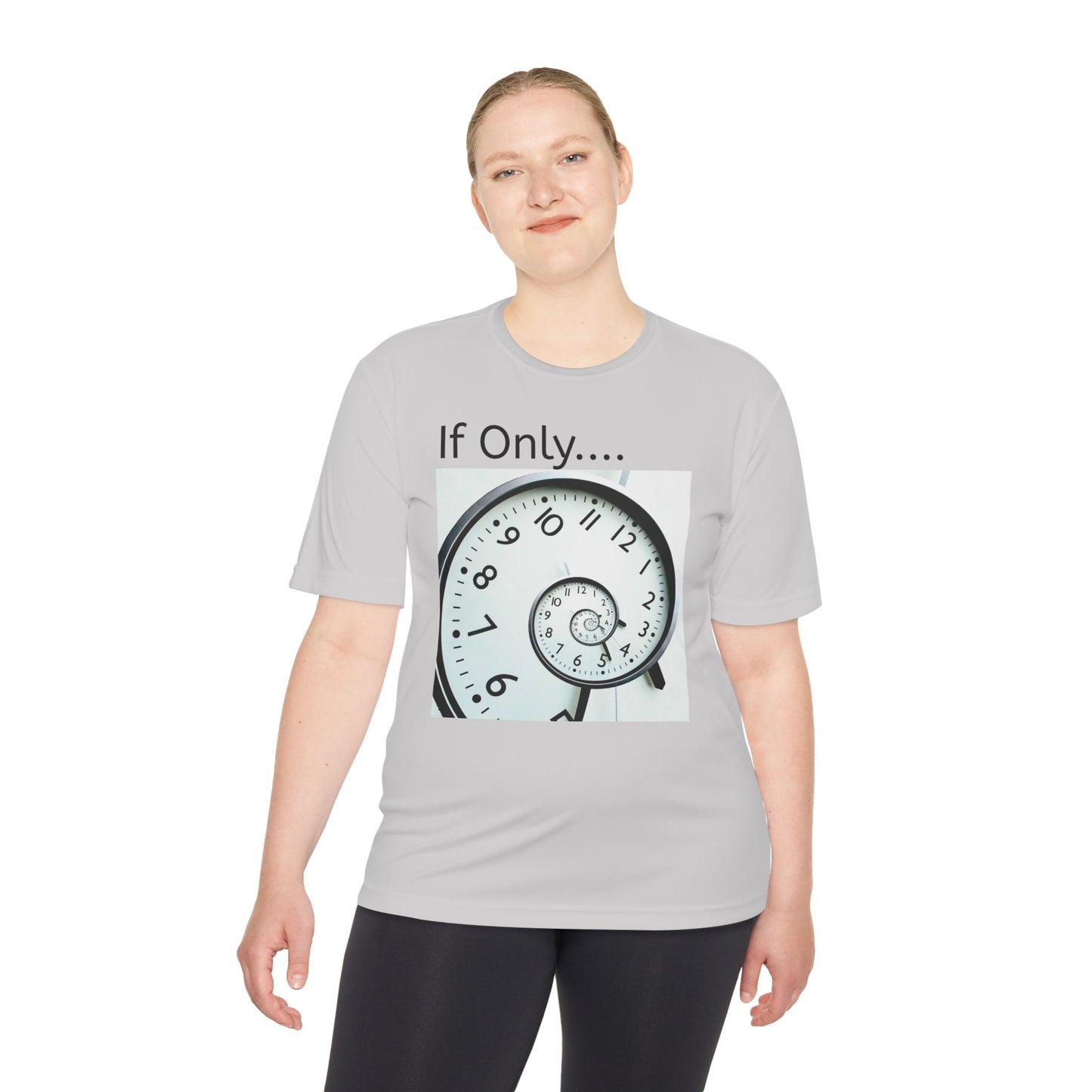 If Only... Spiral Clock Tee