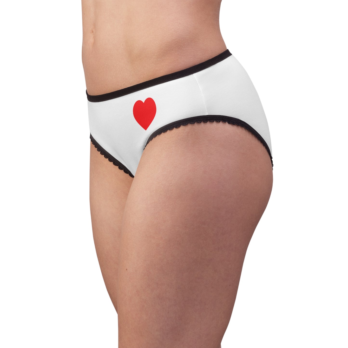 Red Heart Women's Underwear — Cute Minimal Print