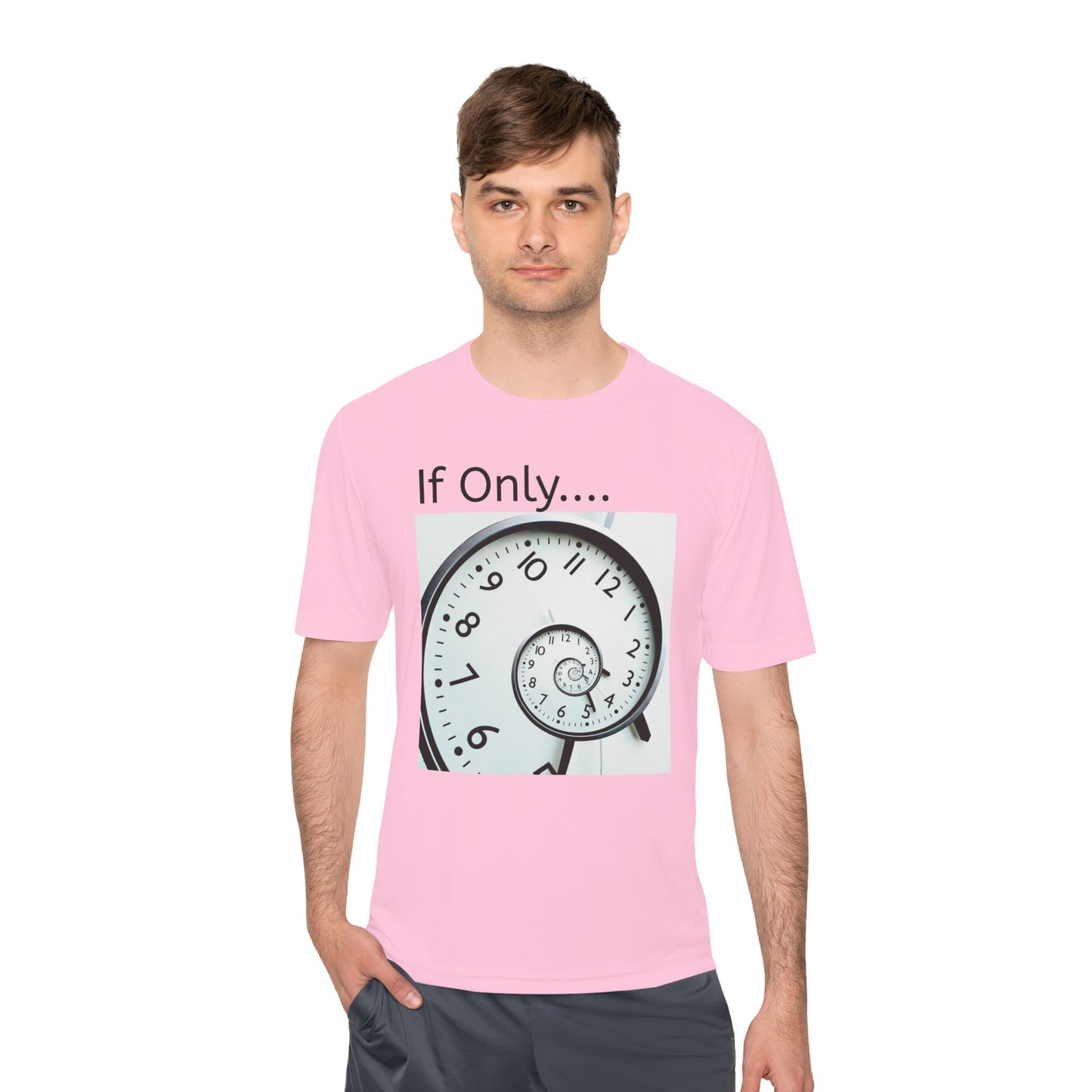 If Only... Spiral Clock Tee
