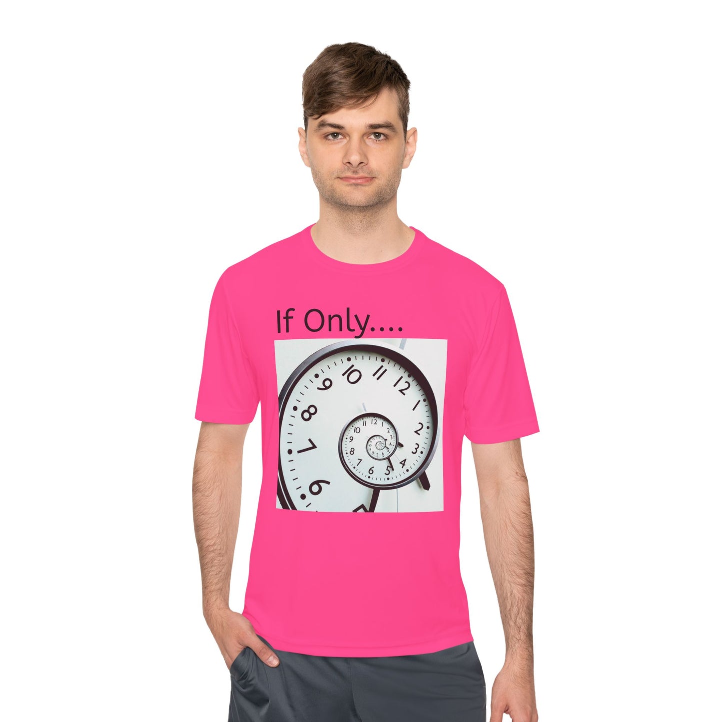 If Only... Spiral Clock Tee