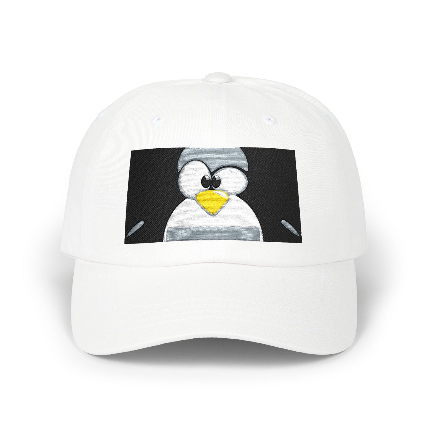 Penguin Peeks Cap – Cute Embroidered Penguin Baseball Hat