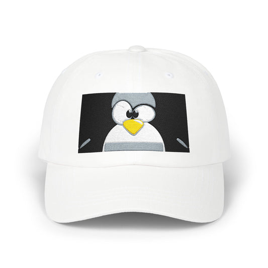 Penguin Peeks Cap – Cute Embroidered Penguin Baseball Hat
