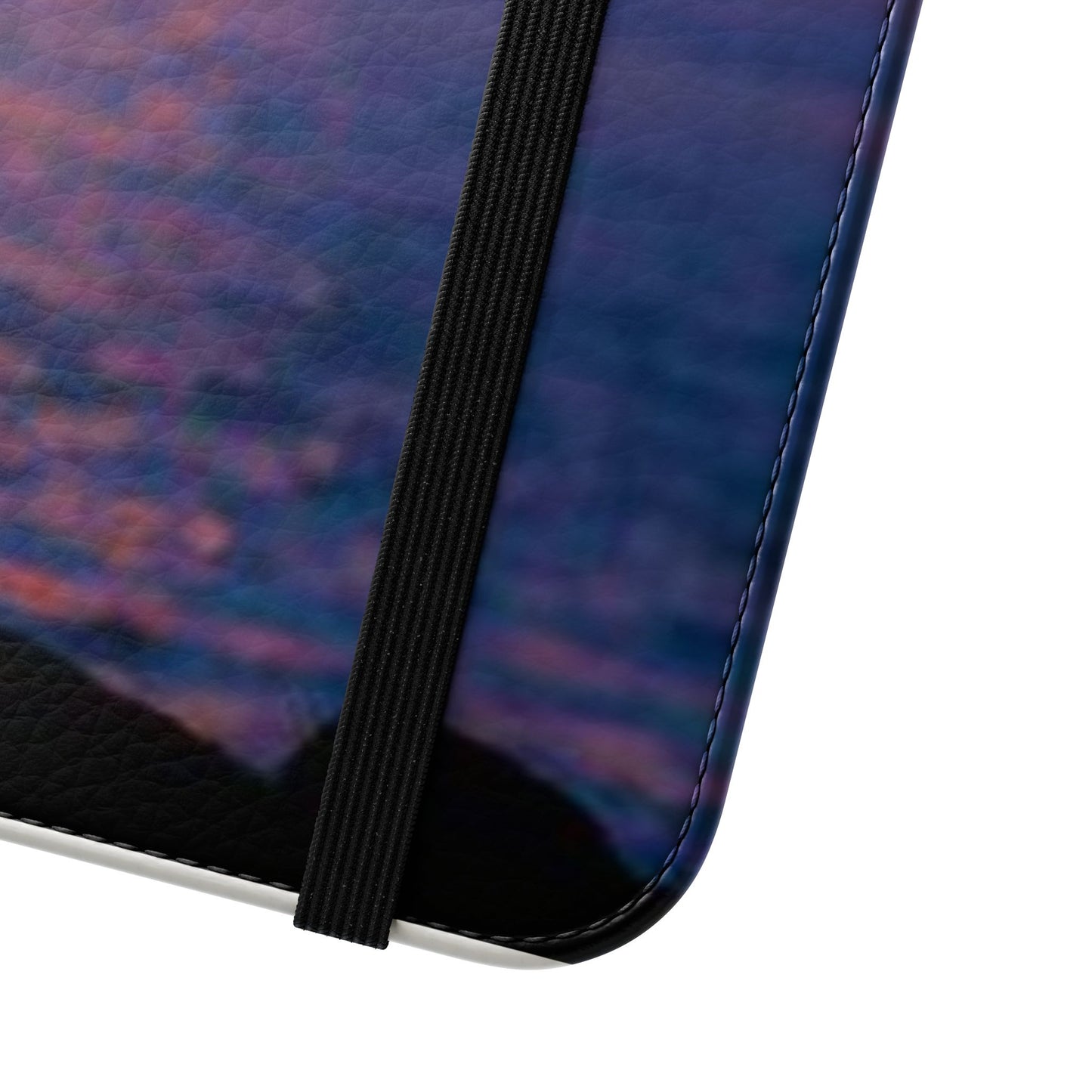 Yoga Sunset Flip Phone Case — Sunrise Yoga Silhouette Wallet Cover