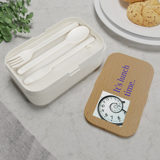Bento Lunch Box — "It's Lunch Time"