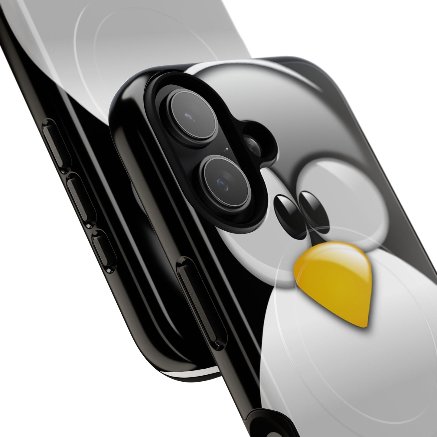 Cute Penguin Tough Magnetic Phone Case — Cute Cartoon Tuxedo Design