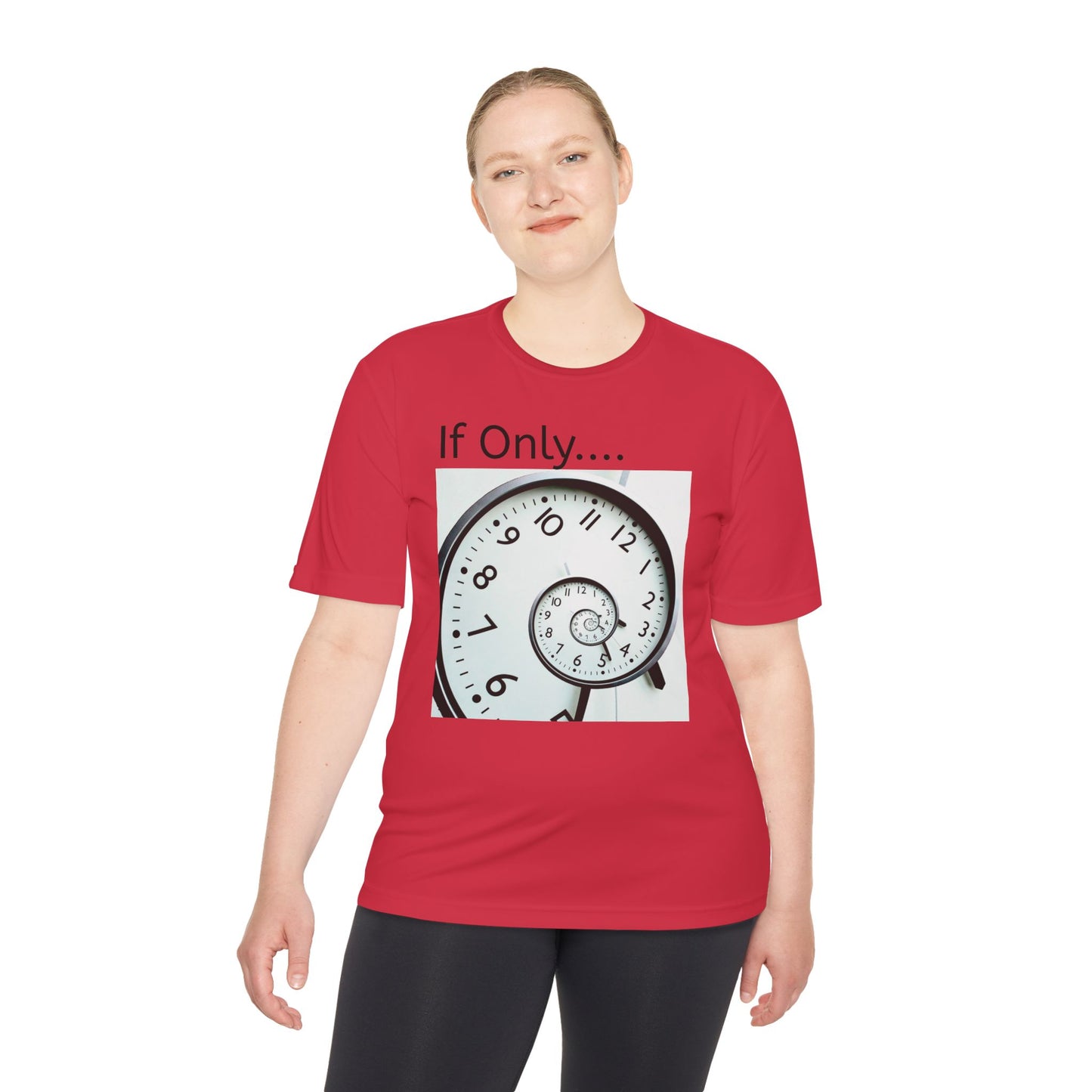 If Only... Spiral Clock Tee