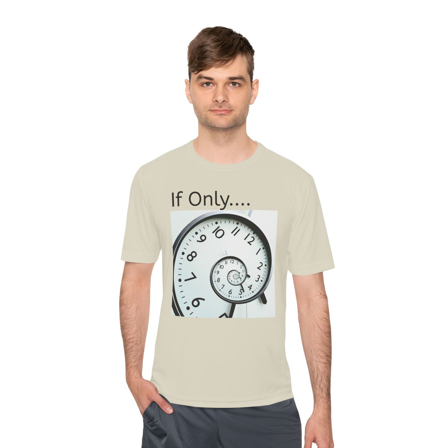 If Only... Spiral Clock Tee