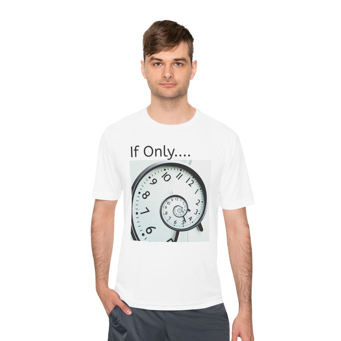 If Only... Spiral Clock Tee