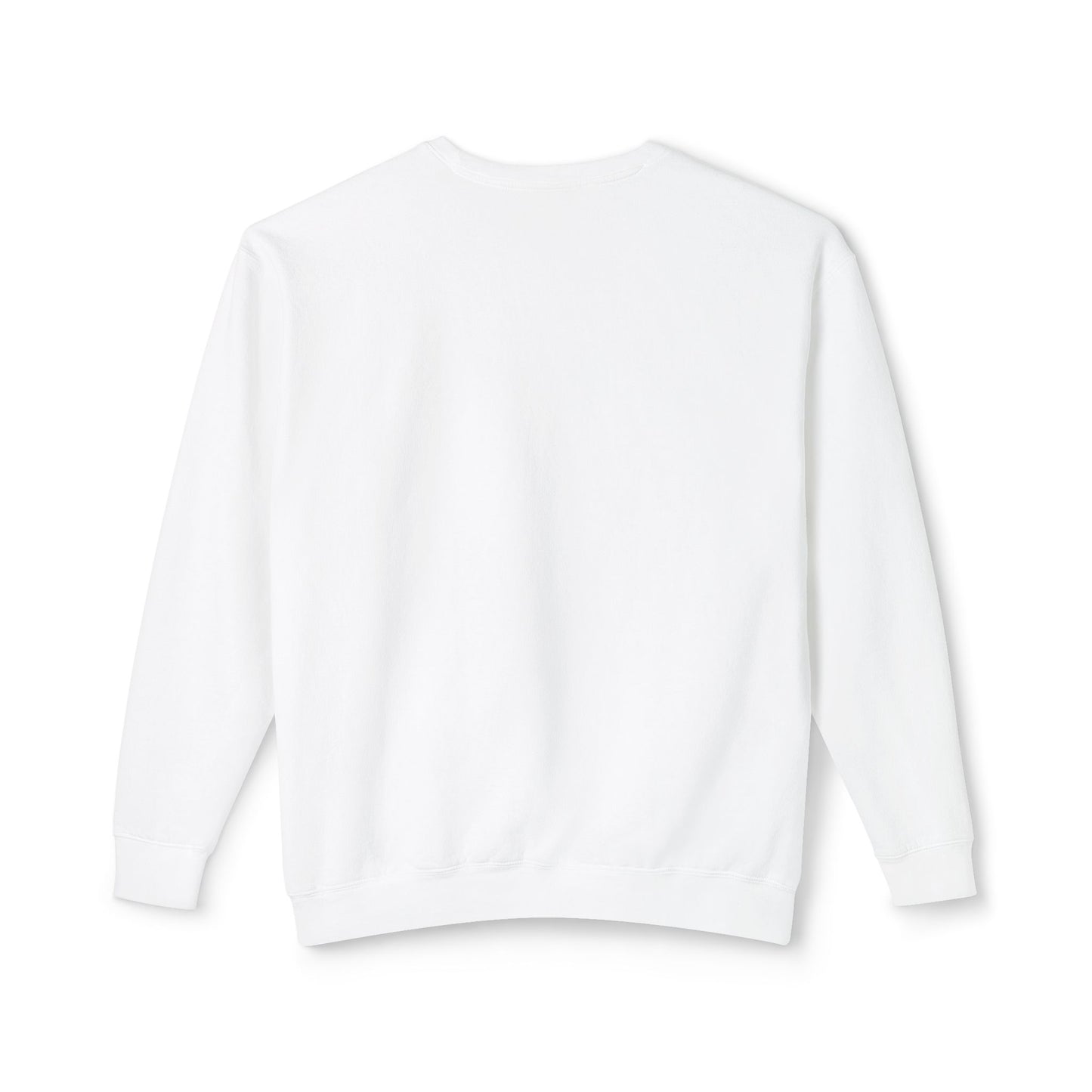 Lotus Outline Crewneck Sweatshirt — Minimal Yoga & Meditation Pullover