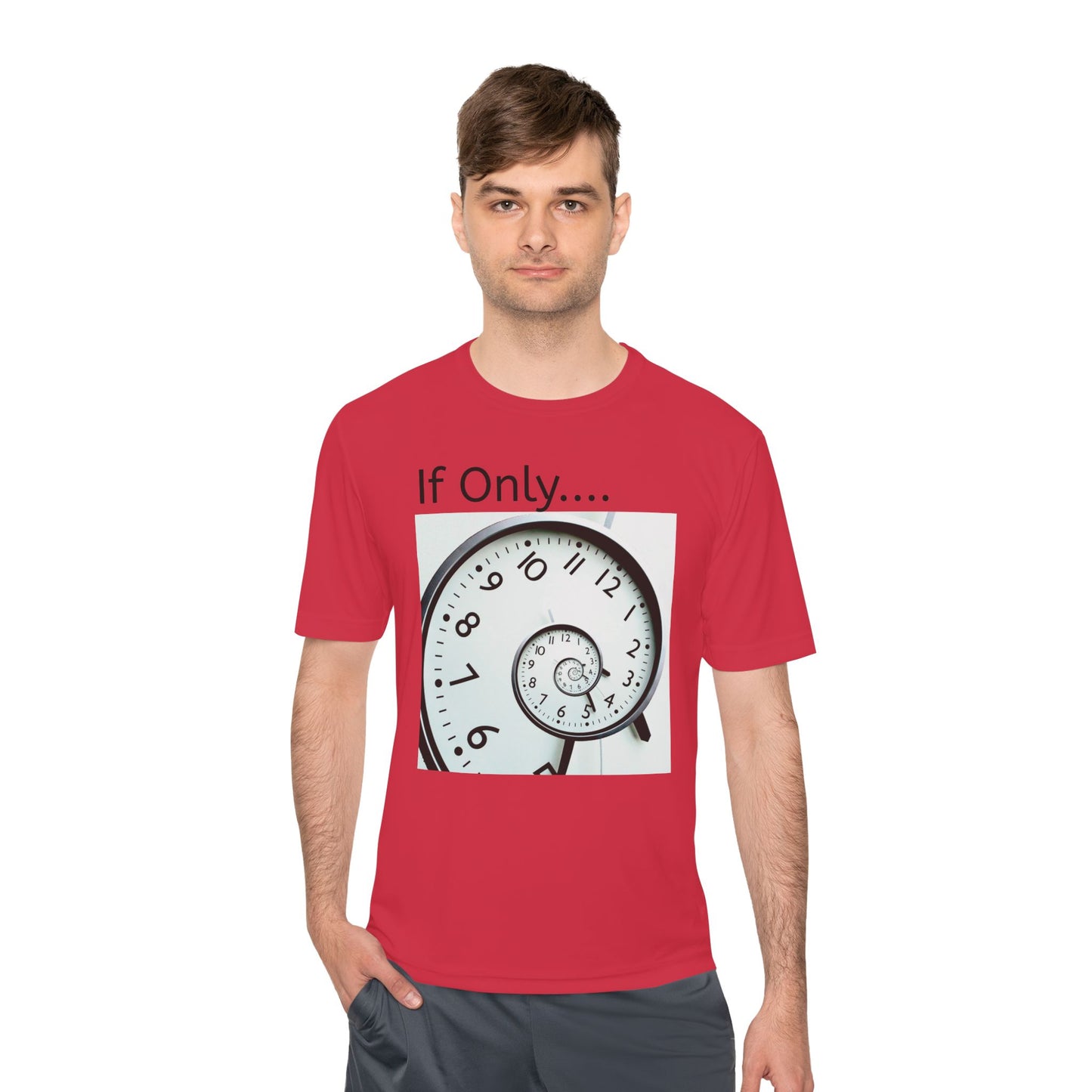 If Only... Spiral Clock Tee