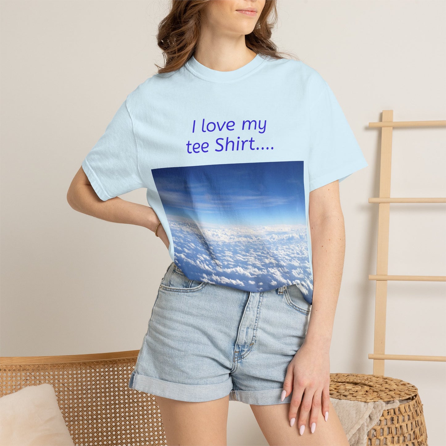 I Love my Tee Shirt Sky View