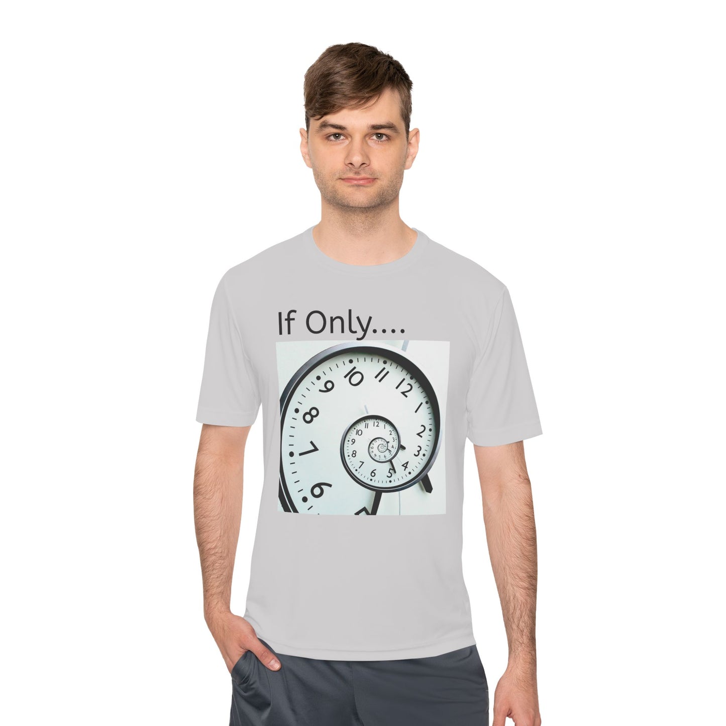 If Only... Spiral Clock Tee