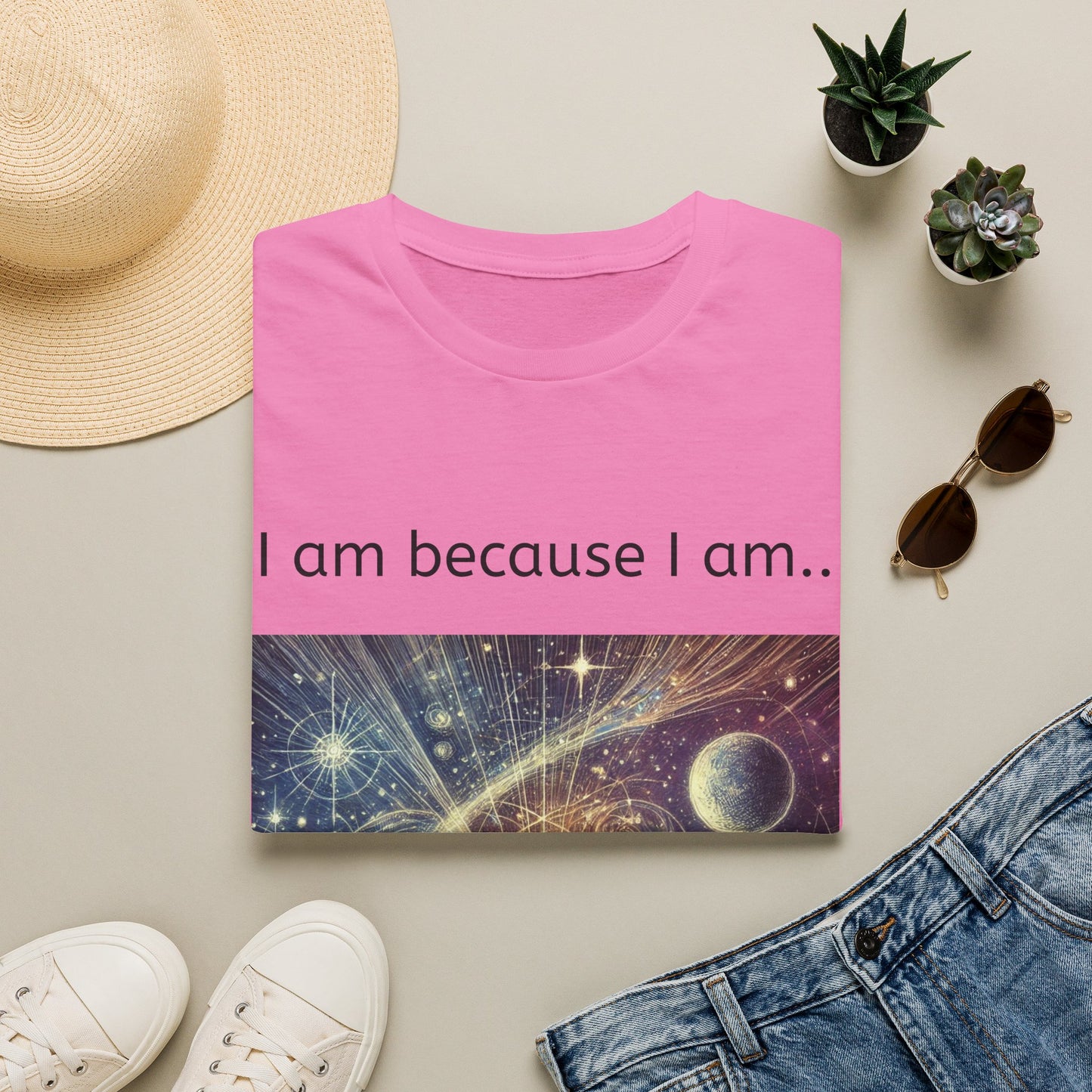 Cosmic Meditation T-Shirt — "I am because I am."
