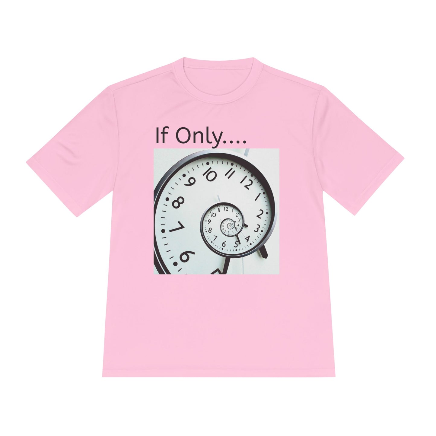 If Only... Spiral Clock Tee
