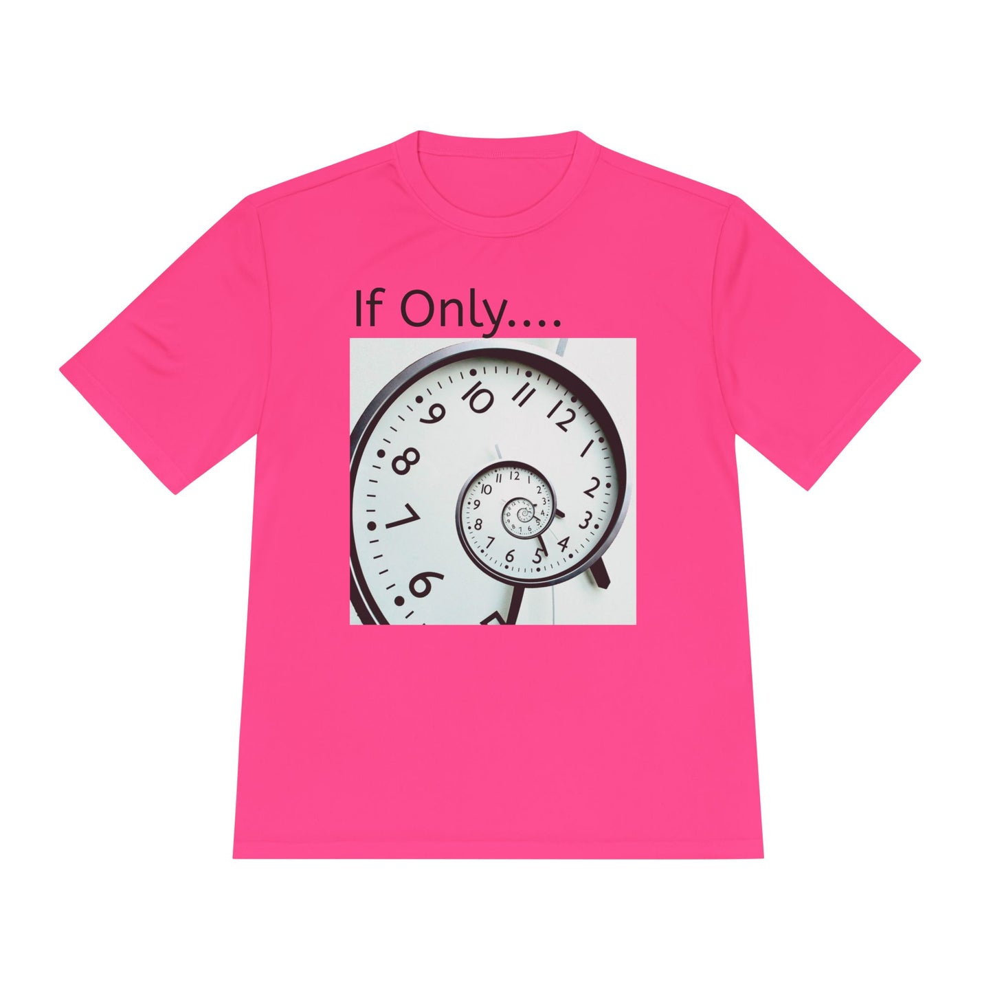 If Only... Spiral Clock Tee