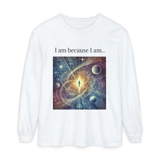 I Am Because I Am -- Cosmic Long Sleeve Tee