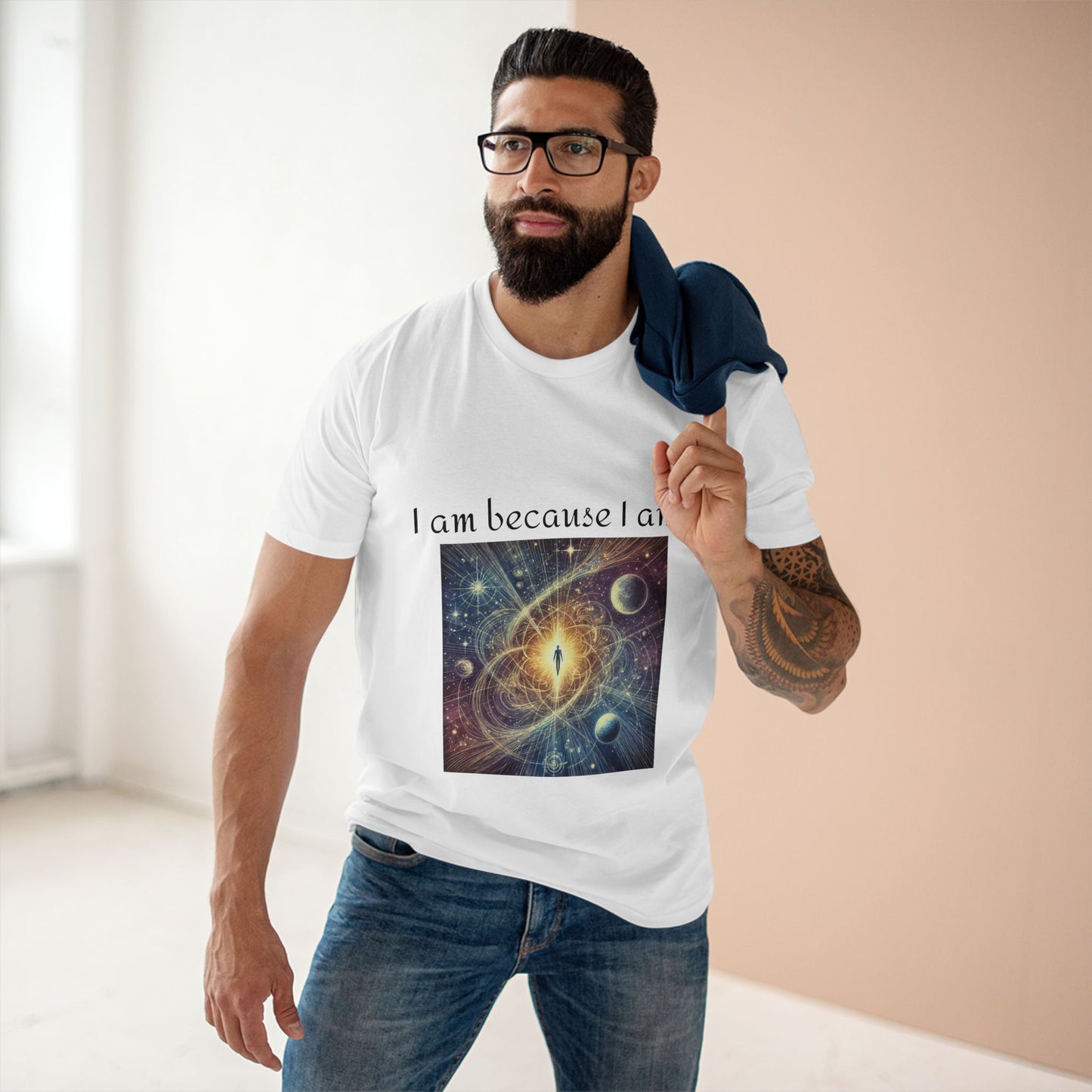 Men's Tee - I am because I am (White)