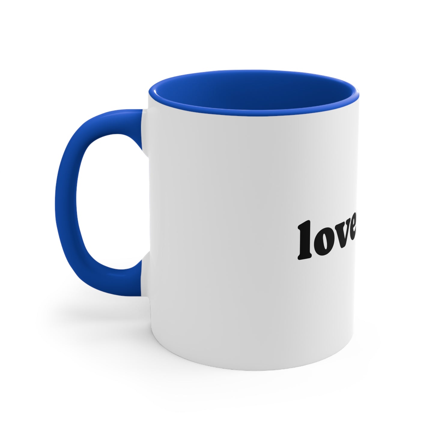 Lovers Mug Accent Coffee Cup — Romantic Gift 11oz