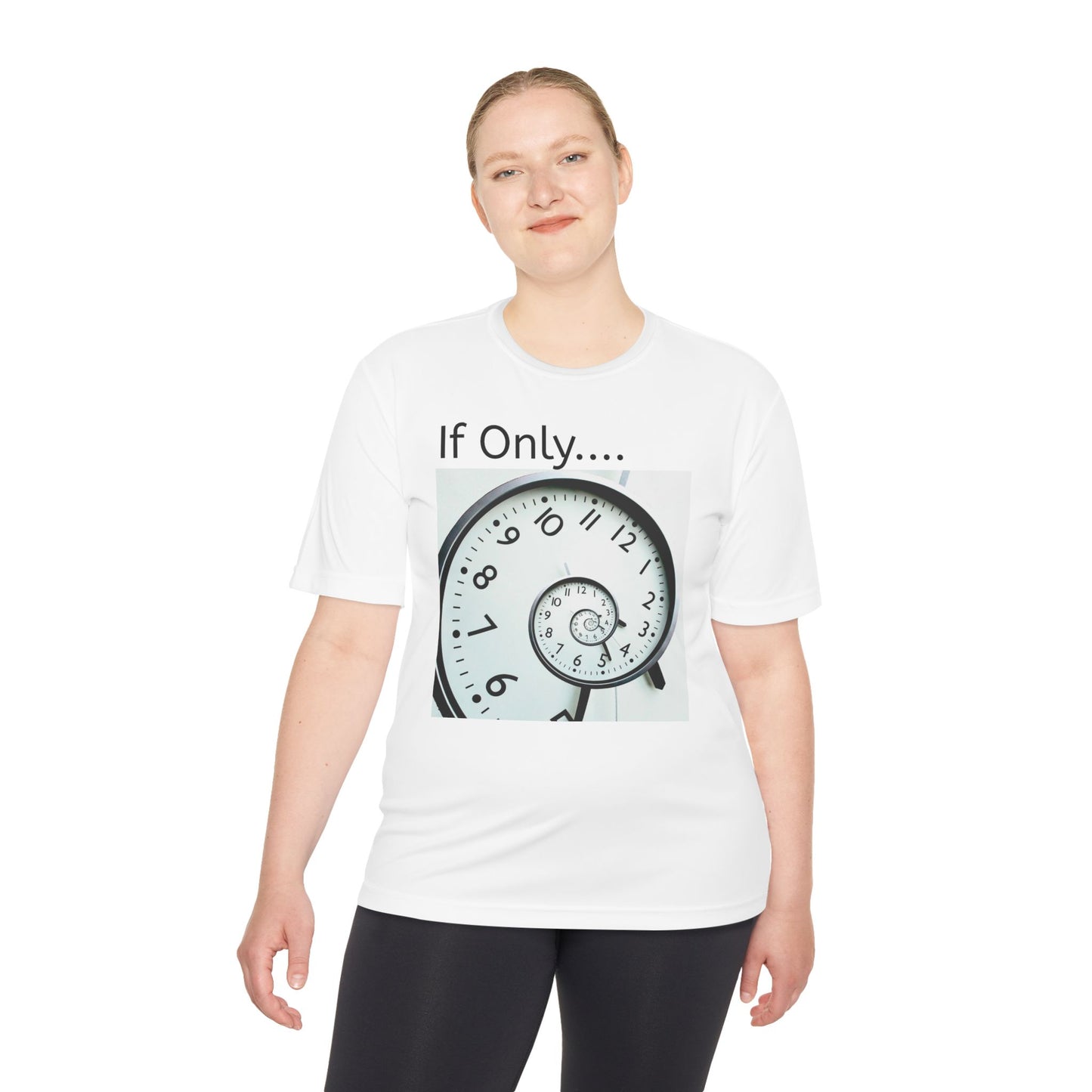 If Only... Spiral Clock Tee
