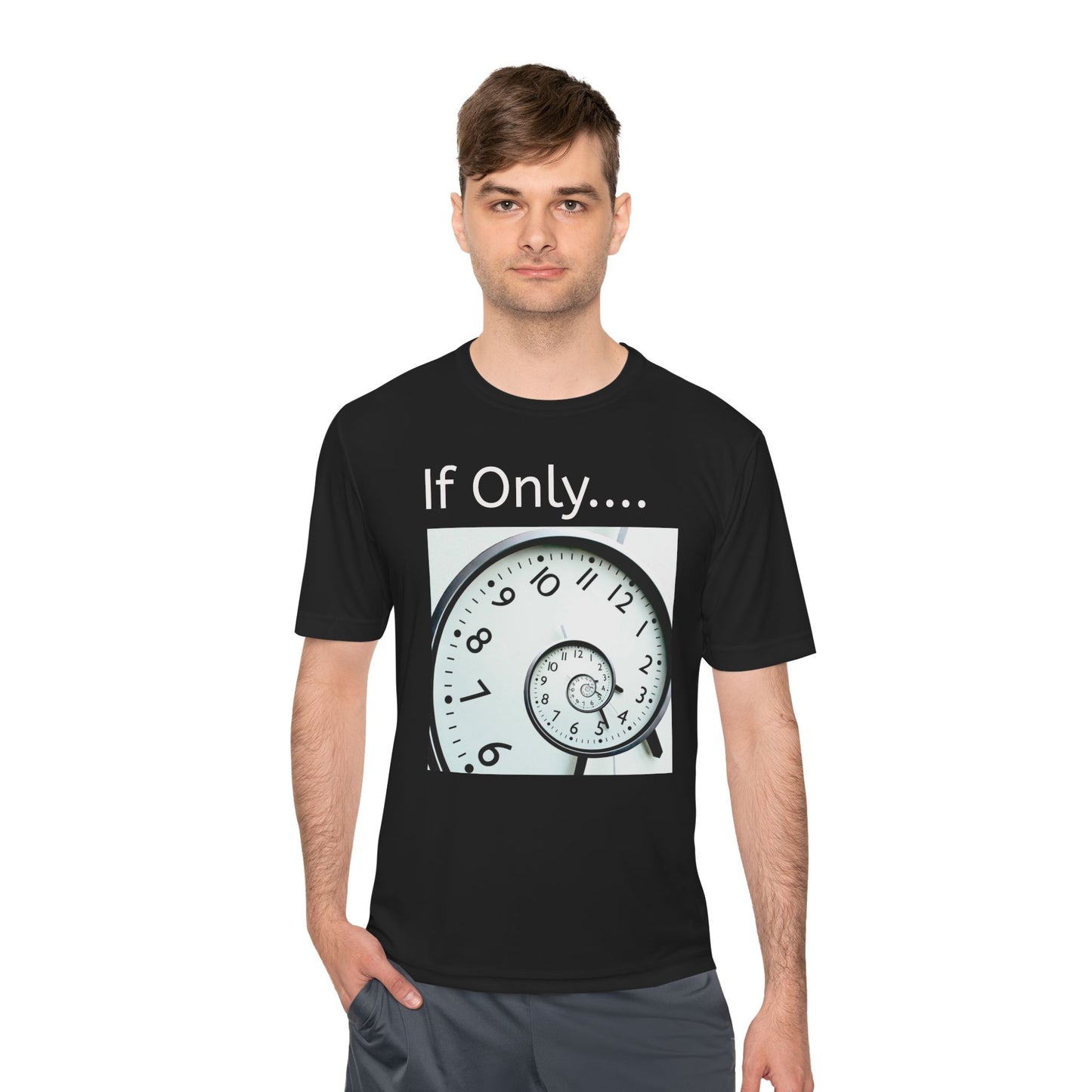 If Only... Spiral Clock Tee
