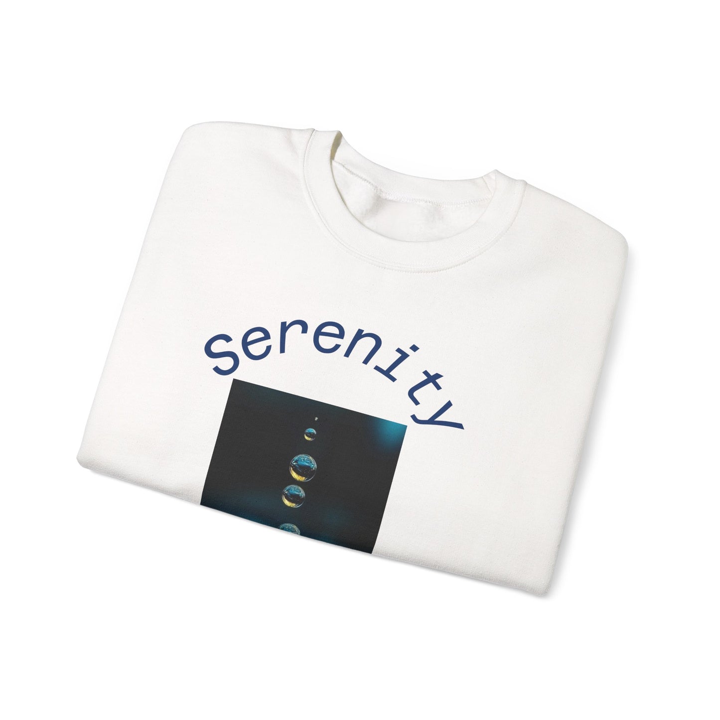 Serenity Water Drop Crewneck Sweatshirt