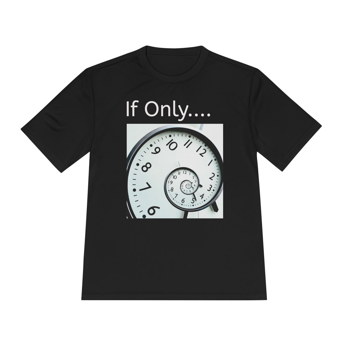 If Only... Spiral Clock Tee