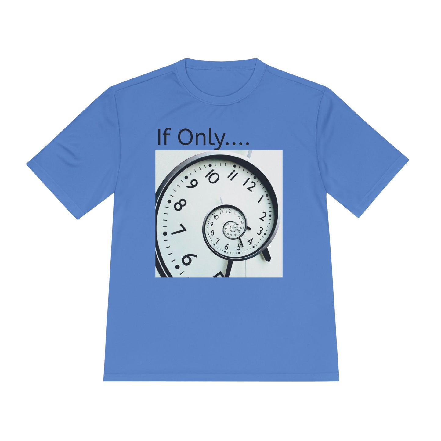 If Only... Spiral Clock Tee