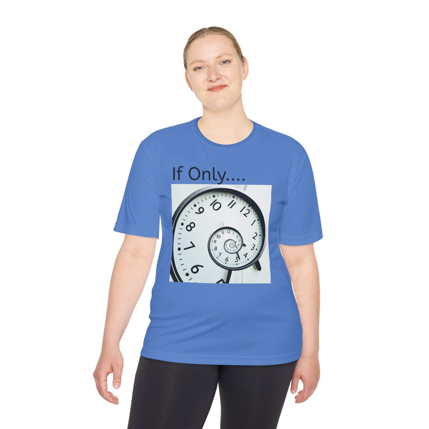 If Only... Spiral Clock Tee