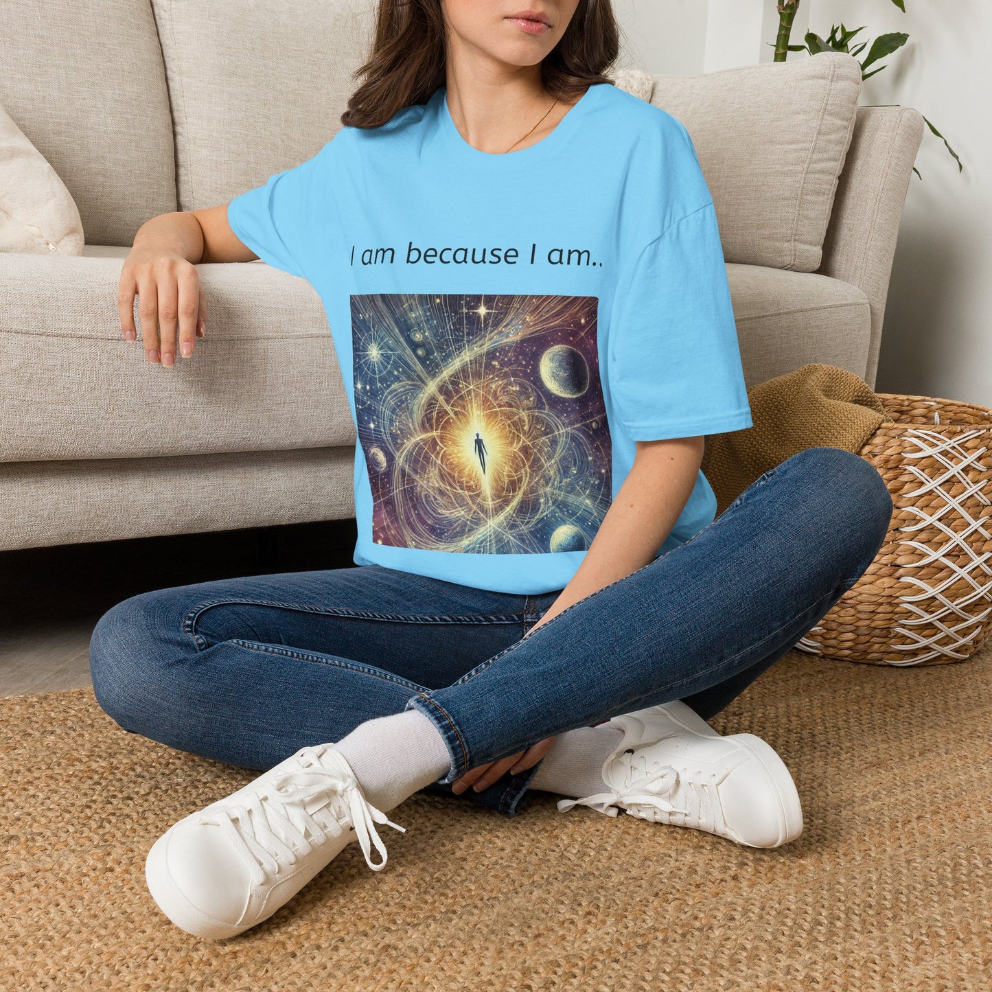 Cosmic Meditation T-Shirt — "I am because I am."