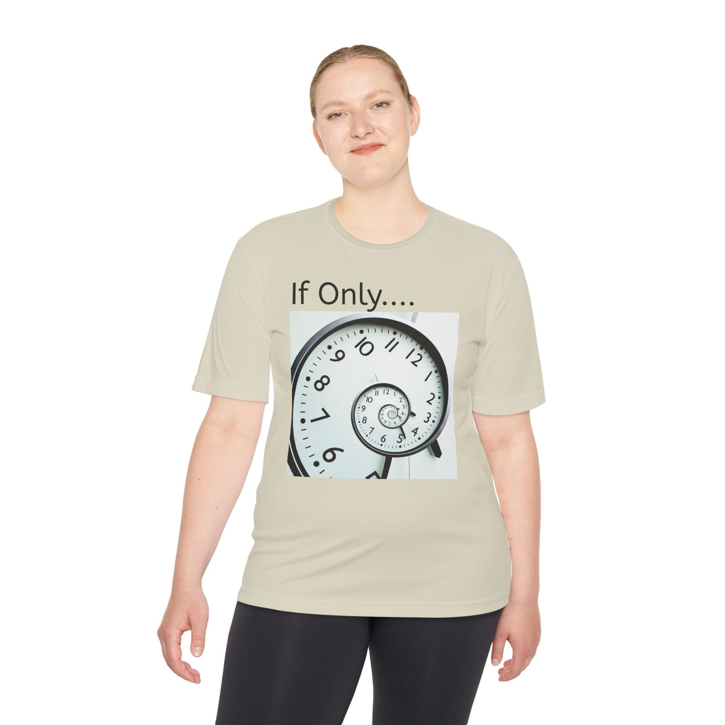 If Only... Spiral Clock Tee