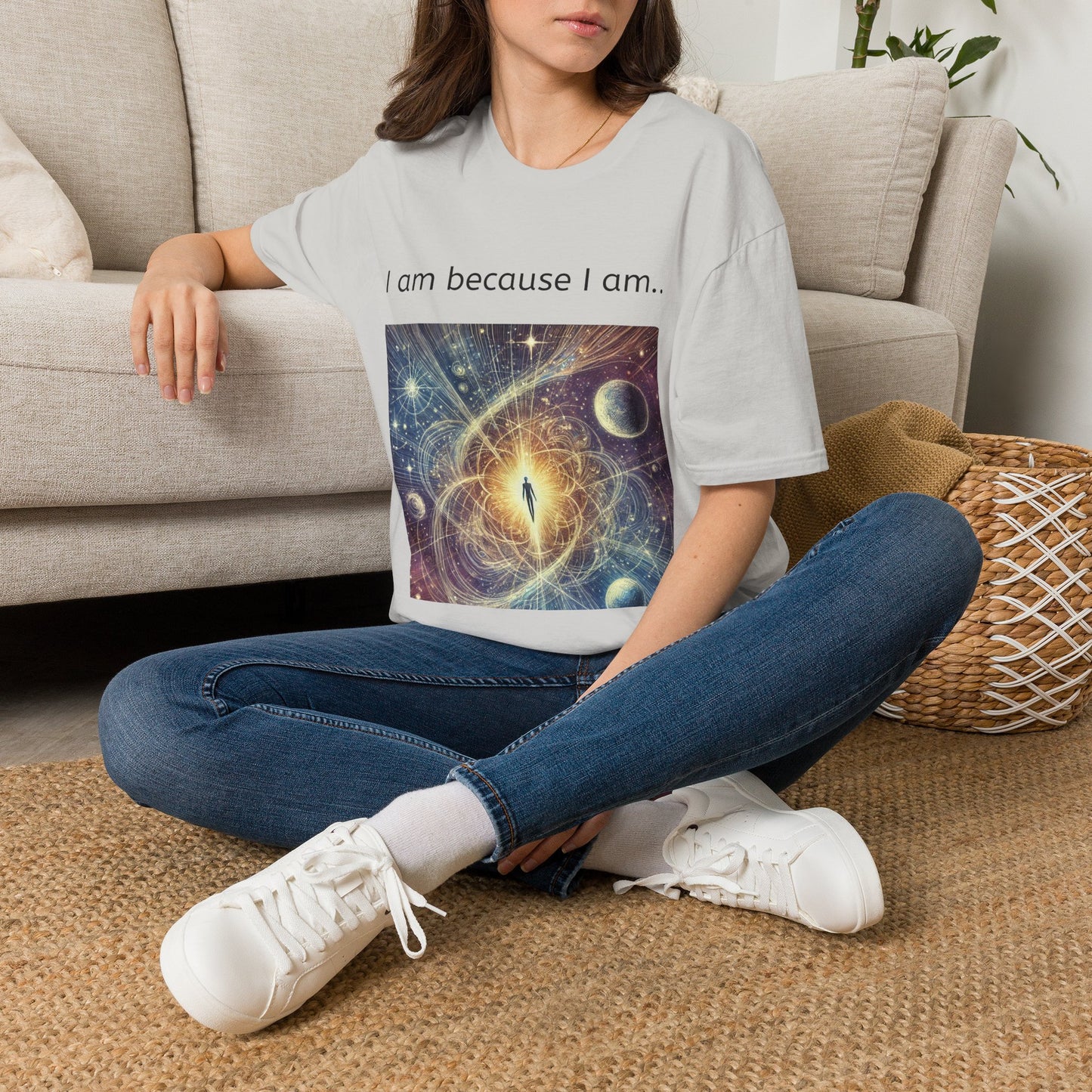 Cosmic Meditation T-Shirt — "I am because I am."