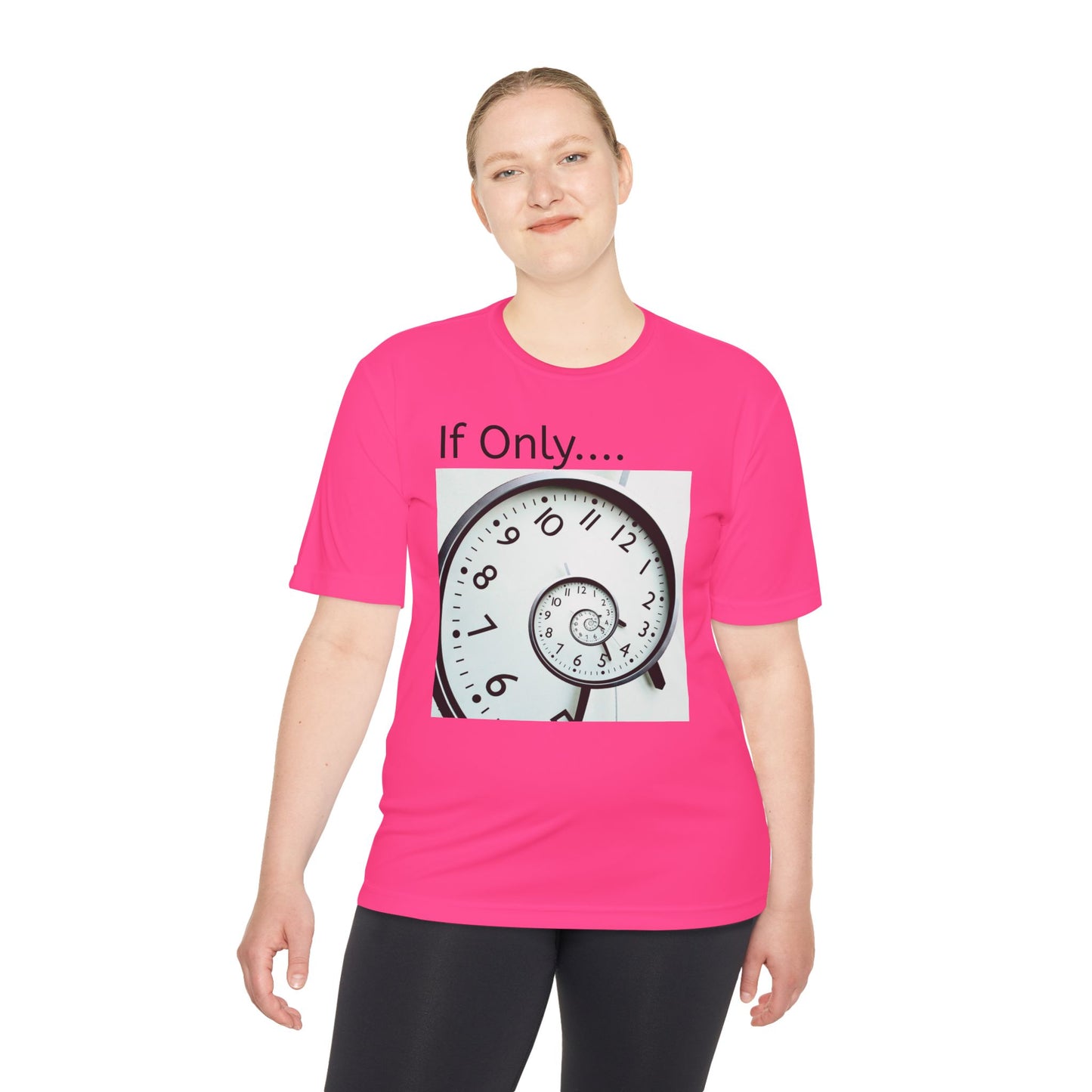 If Only... Spiral Clock Tee