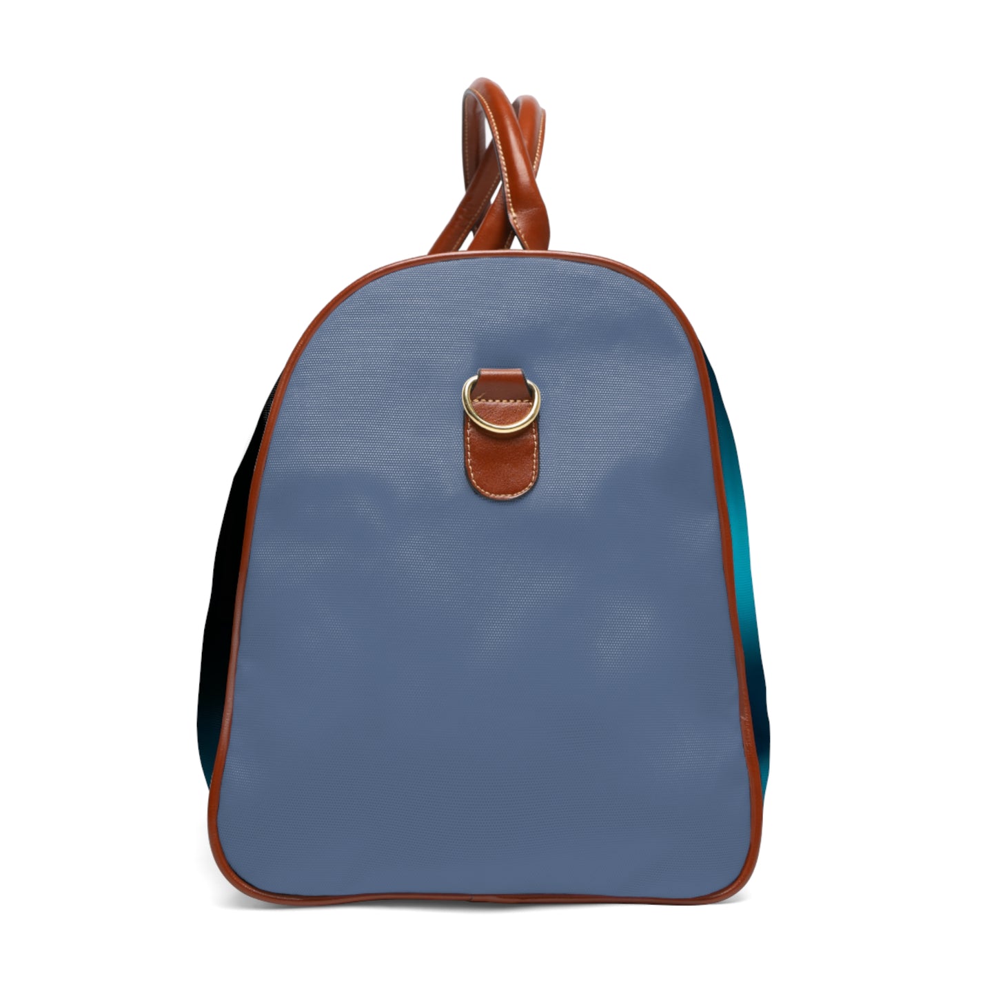 Waterproof Travel Bag - Blue Water Droplet Wave Duffle