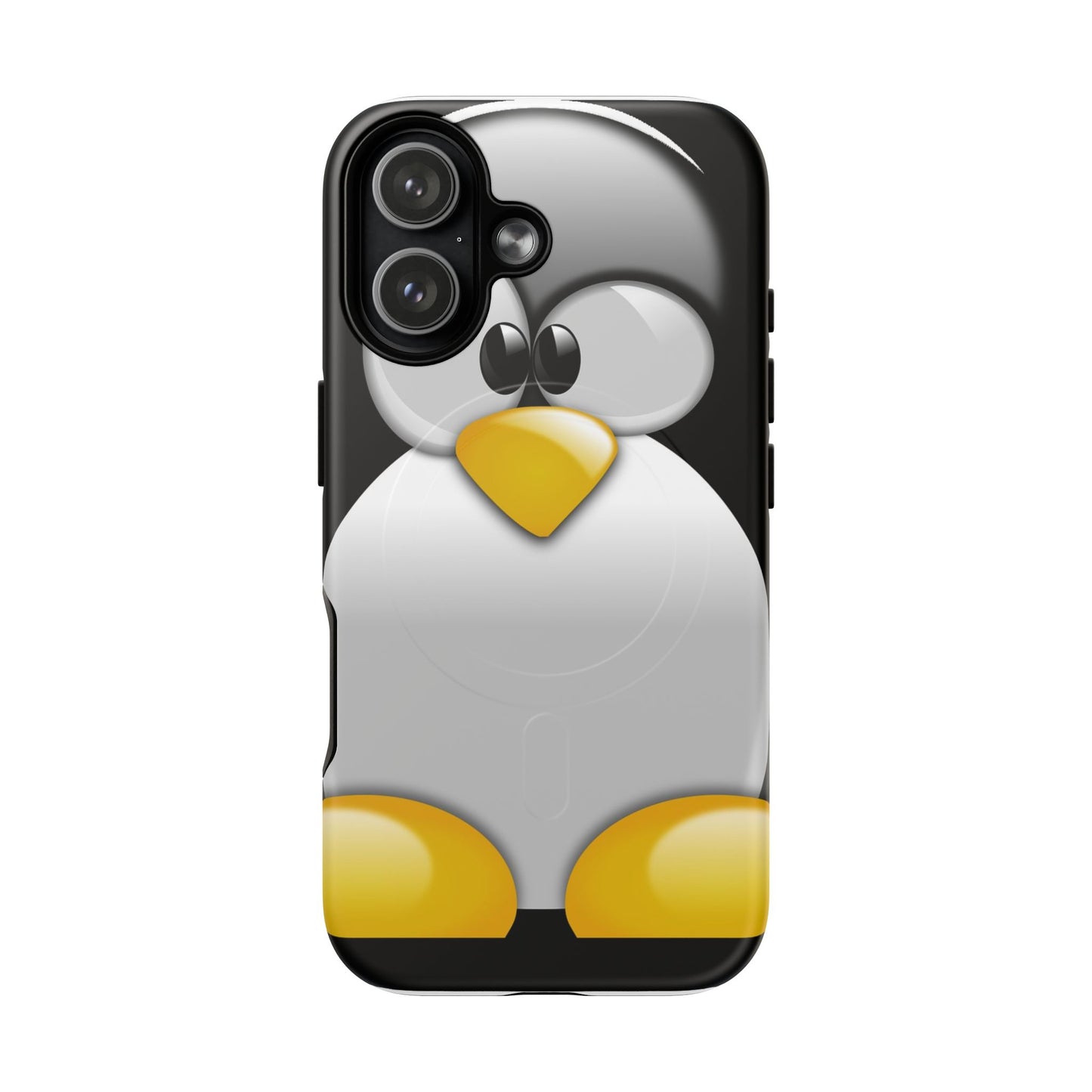 Cute Penguin Tough Magnetic Phone Case — Cute Cartoon Tuxedo Design