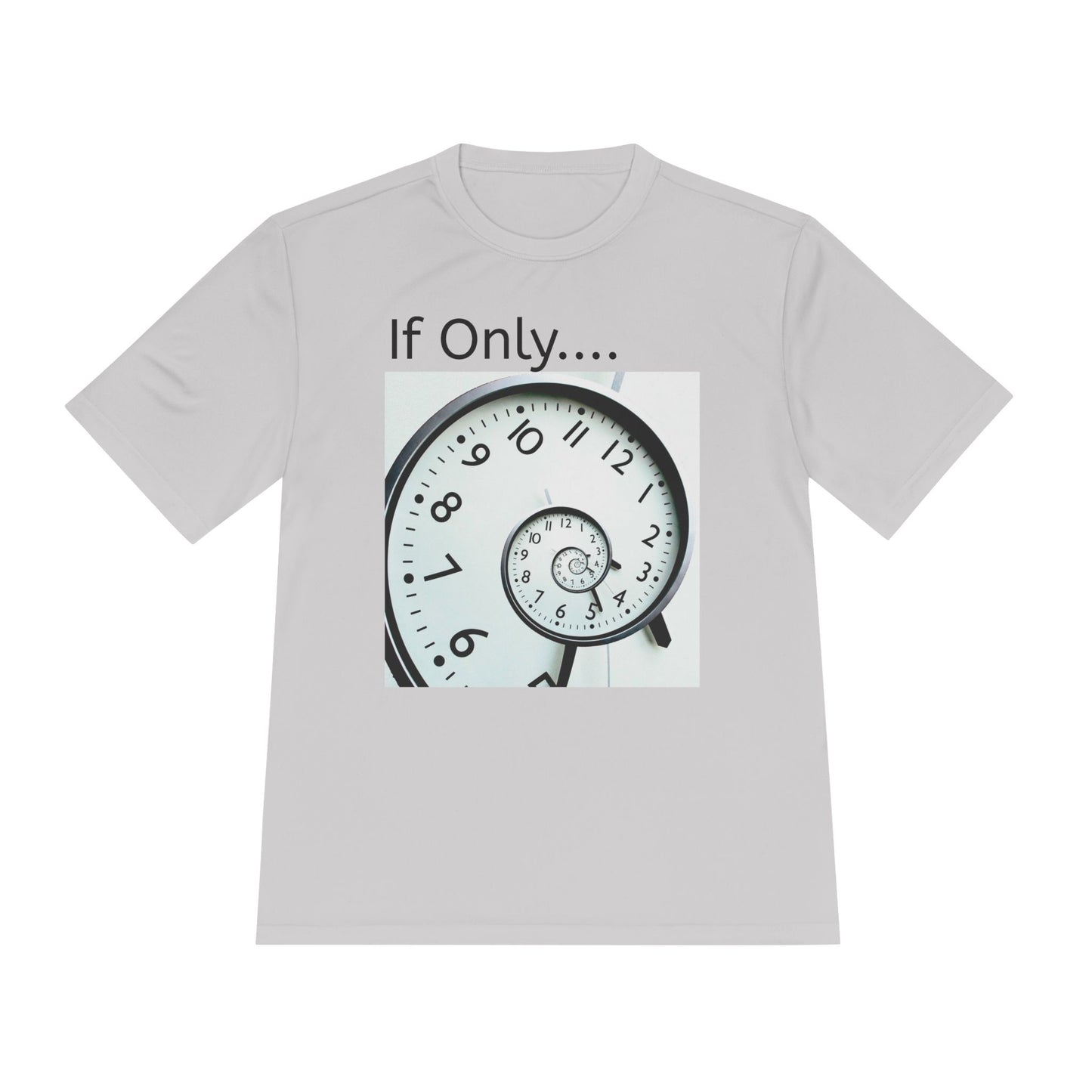 If Only... Spiral Clock Tee