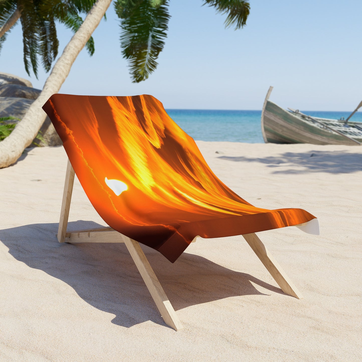 Sunset Glow Beach Towel