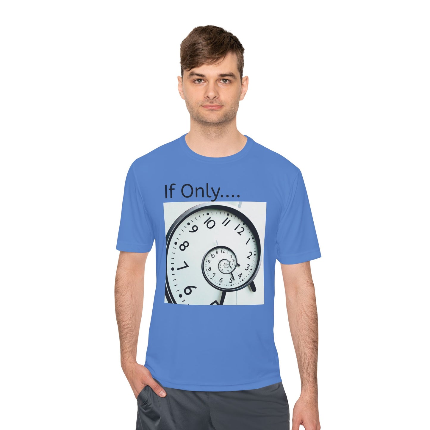 If Only... Spiral Clock Tee