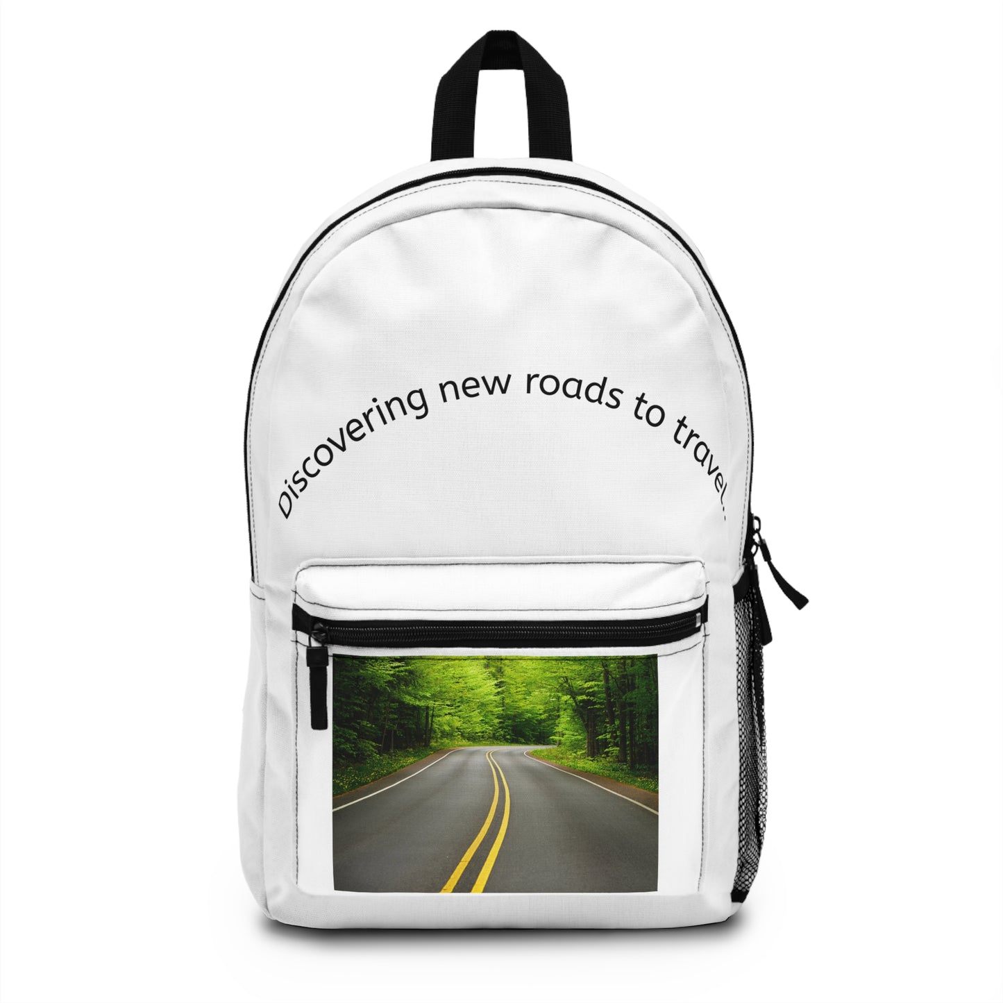 Discovering New Roads to Travel Backpack – Scenic Road Travel Daypack