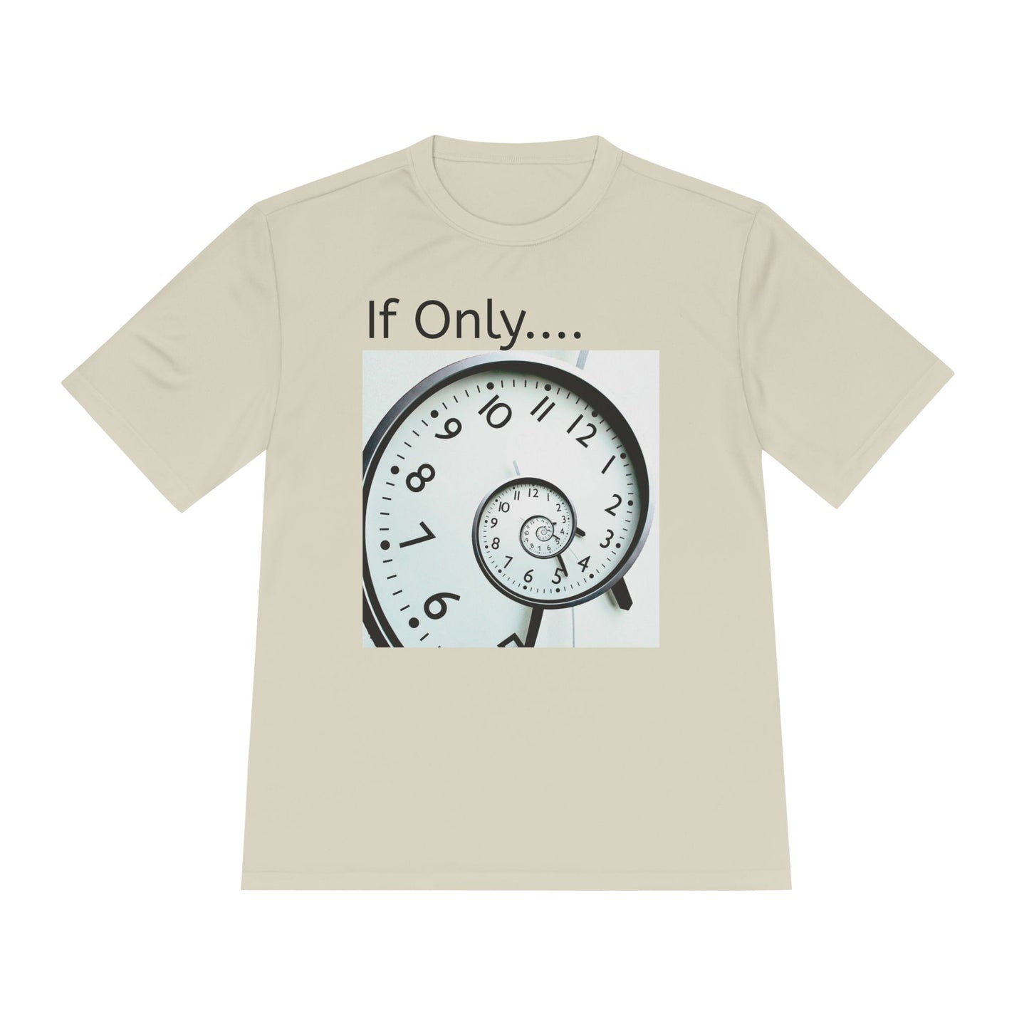 If Only... Spiral Clock Tee