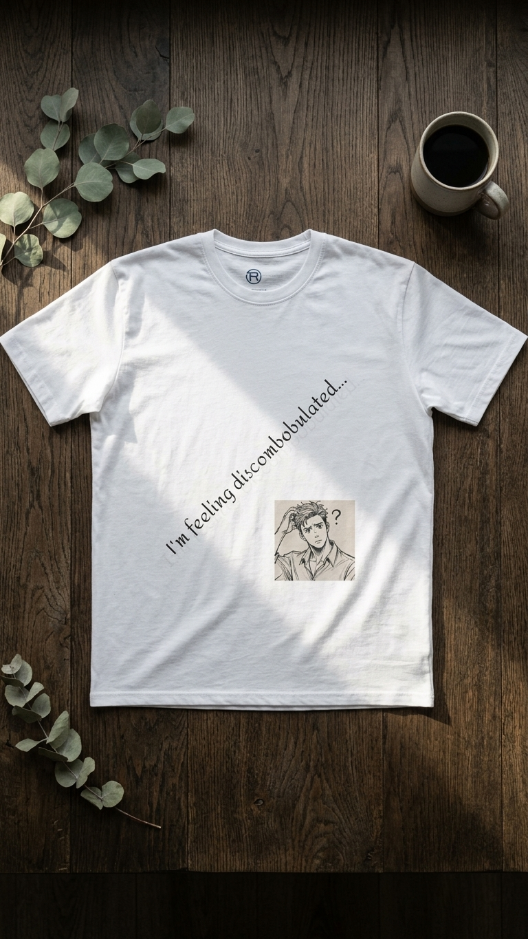 Men's Tee - I'm feeling discombobulated