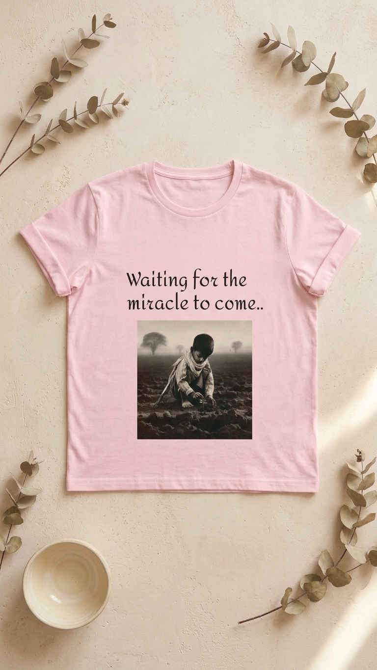 Women’s Tee - Waiting for the miracle to come