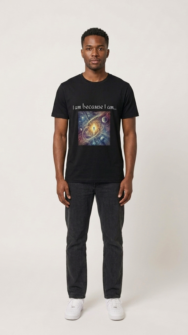 Men's Tee - I am because I am (Black)