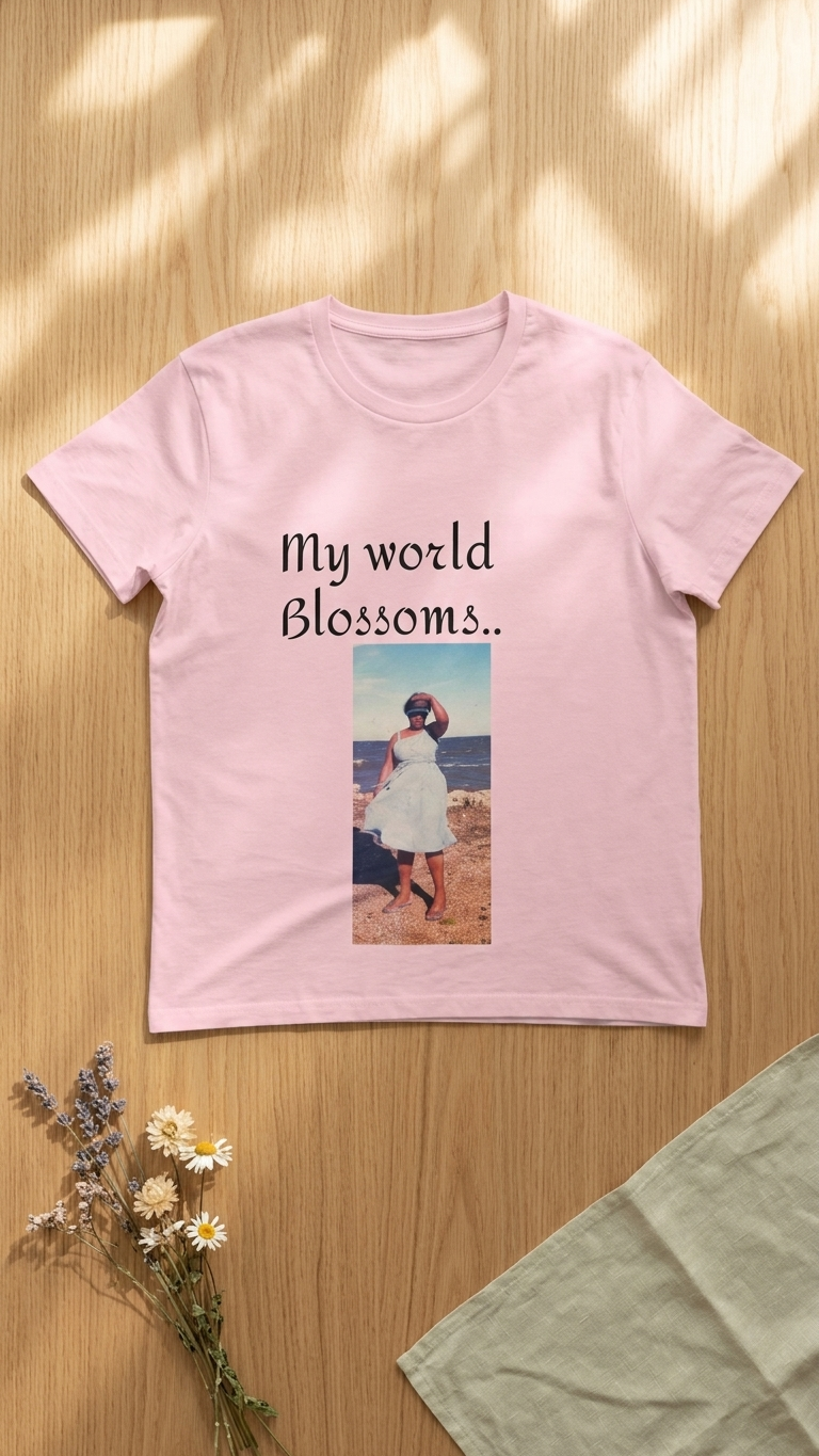 Women's Tee - My World Blossoms