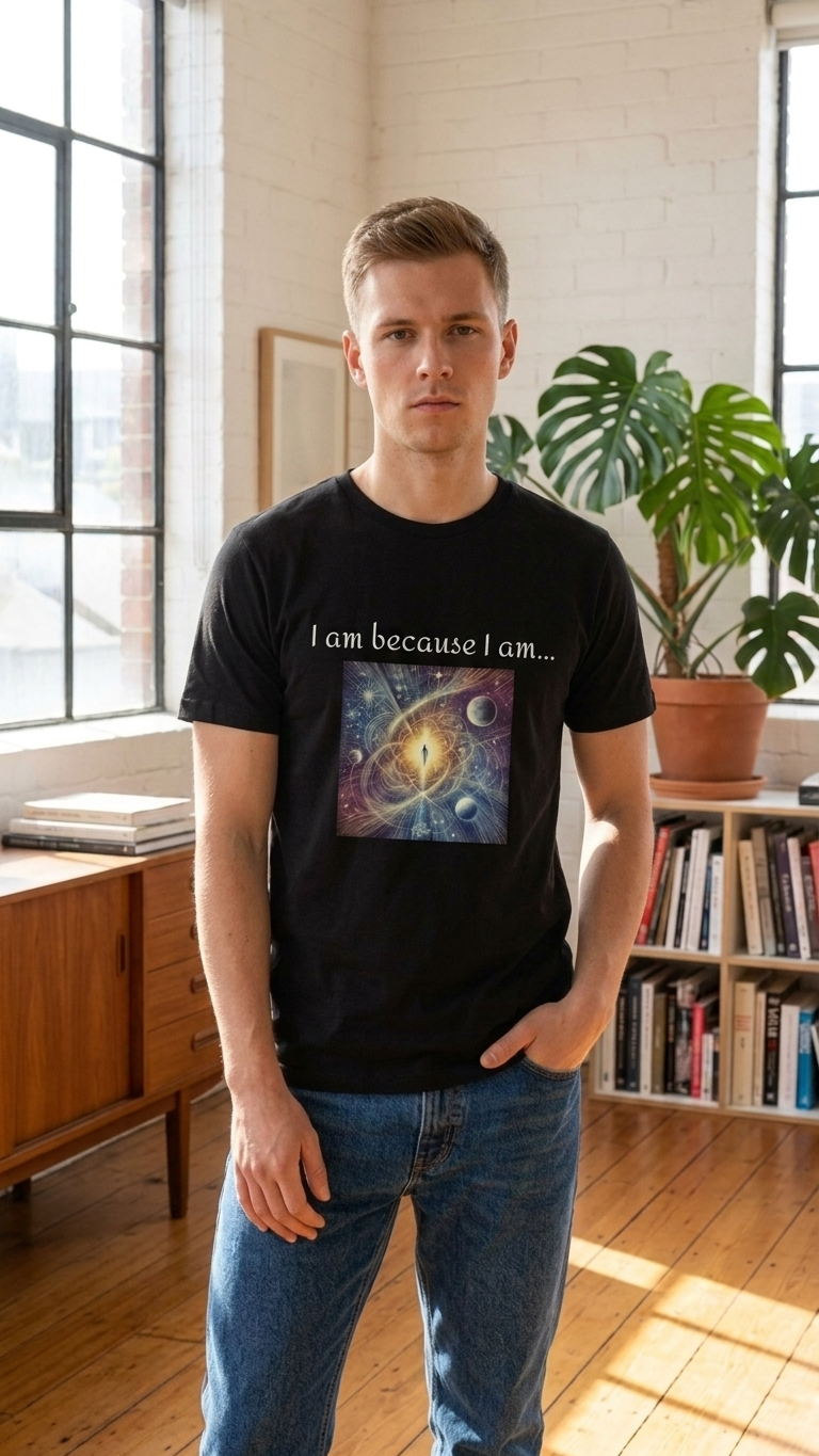 Men's Tee - I am because I am (Black)
