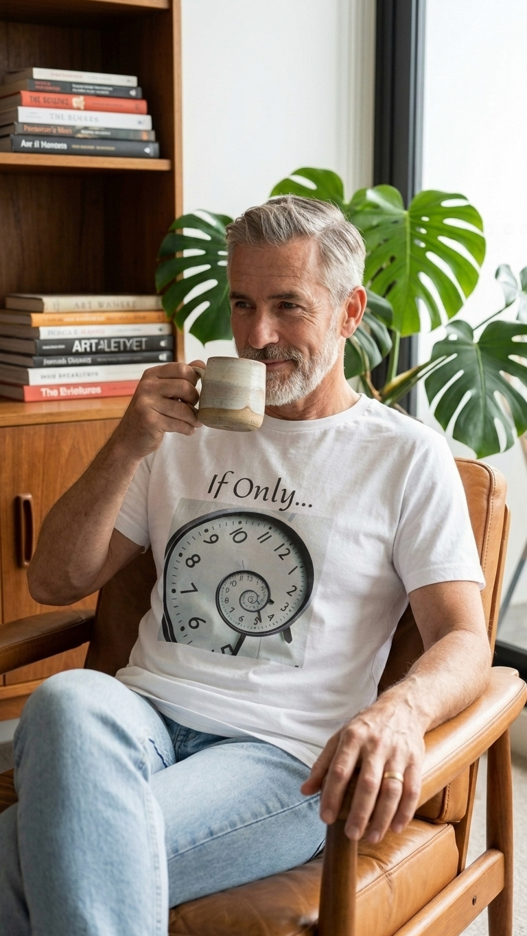 Men's Tee - If Only (White)