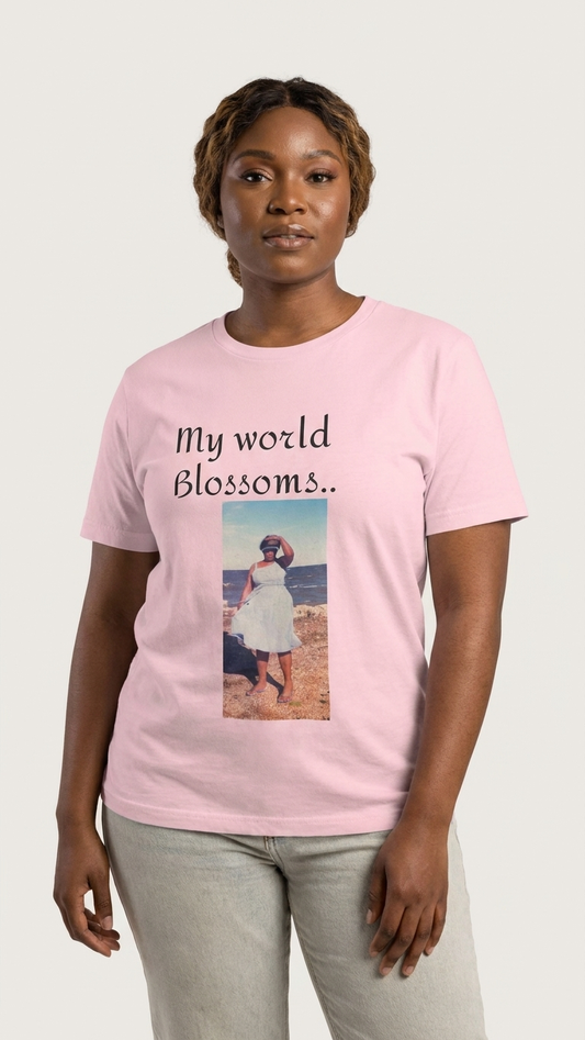 Women's Tee - My World Blossoms