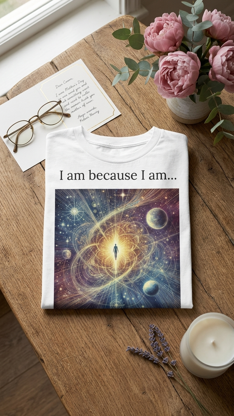 I Am Because I Am -- Cosmic Long Sleeve Tee